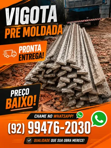 ? VIGOTA PARA LAJE PRÉ-MOLDADA | MELHOR PREÇO ?
