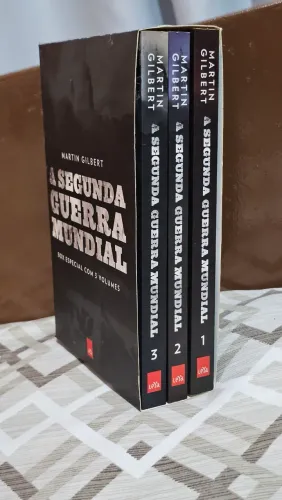 Box 3 Livros - A Segunda Guerra Mundial - Martin Gilbert