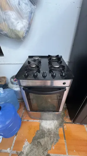 Fogão tampo de vidro 