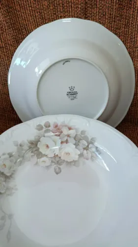 CONJUNTO DE PRATOS PORCELANA SCHMIDT COM 18 PEÇAS