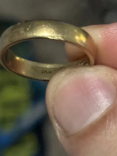 Anel ouro 375