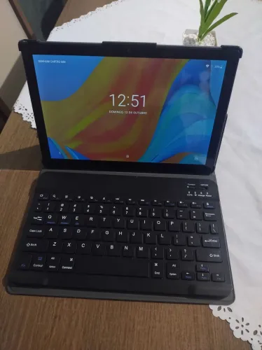 Tablet Easytech tela 10.1 polegadas + teclado