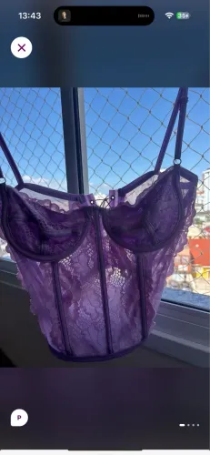 Corset lilas