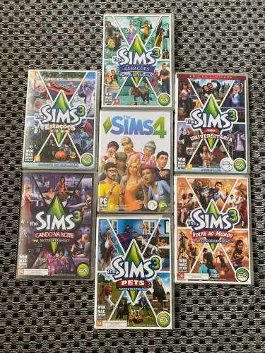 Jogos de The Sims todos por R$250 ou cada por 35