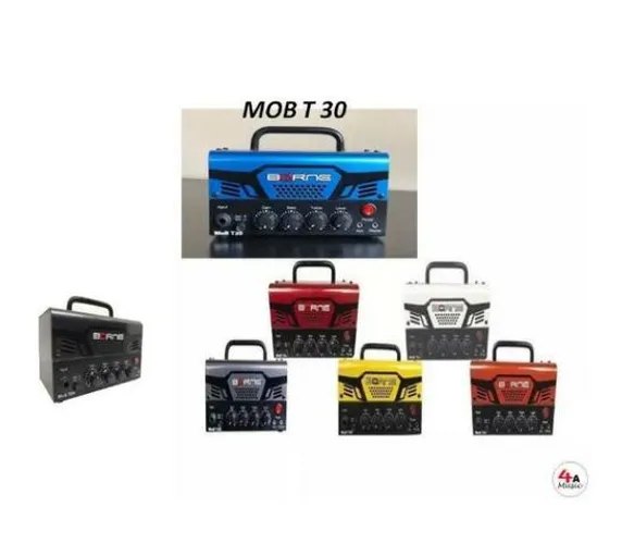 Mini Cabeçote Para Guitarra - Borne Mob T30 - 30w