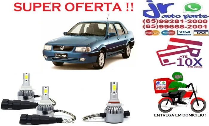 Lampada Ultra LED (Minha)Santana 6000K 12V 24V