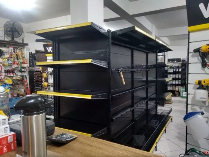 Gôndolas e Prateleiras Novas