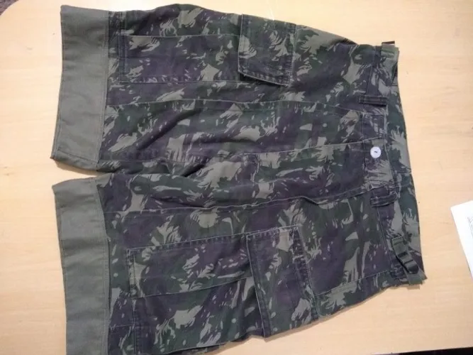 Bermuda Militar Camuflada Quartel