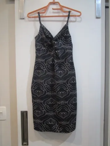 Vestido Lança Perfume curto, P.