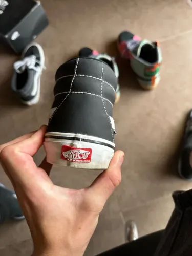 Tênis Vans Sk8-Hi Preto Jeff Grosso pro skateboarding