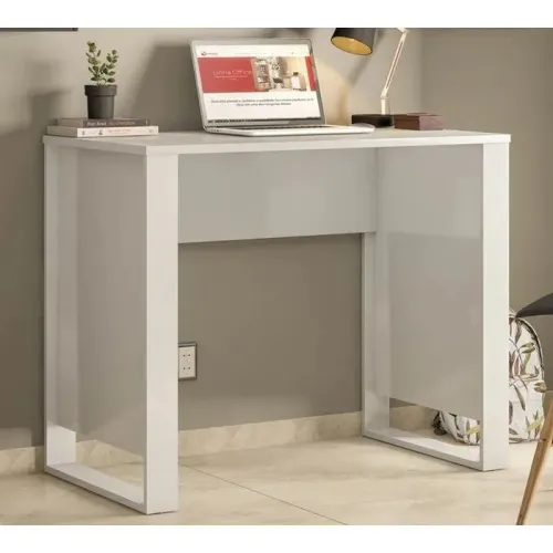 Mesa para computador branca 90cm 
