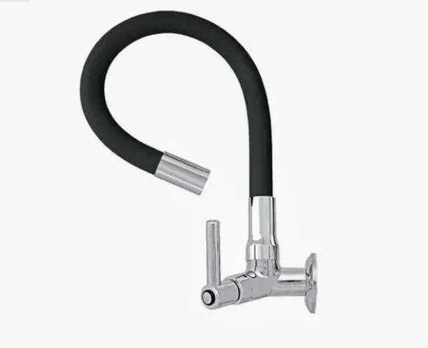 Torneira Cozinha de Parede<br><br>Flexível - Nova