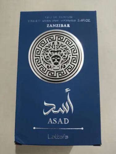 ASAD ZANZIBAR 100ML + SMARTWATCH C800