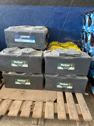 Bateria 180 amperes Heliar 15 meses de garantia carreta 