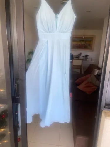 Vestido 15 anos, Formatura, festa  azul claro TAM P