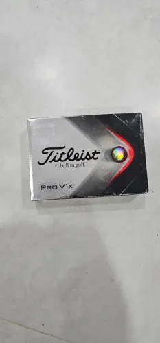 Bolas De Golfe Titleist Prov1x - Caixa C/ 12 Bolas - Branco