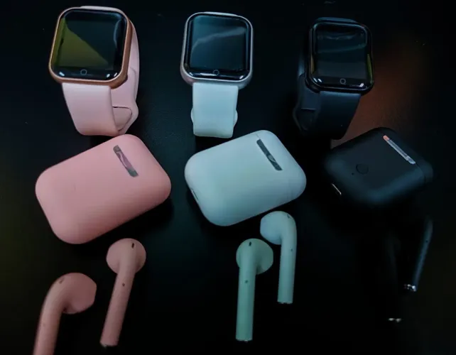 Kit Smartwatch D20 Pro + Fone Inpods i12 Bluetoorth