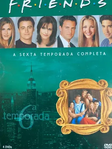 DVD Box original Friends 6a temporada completa 