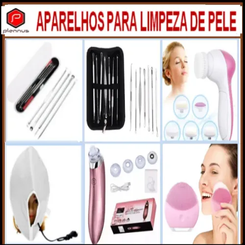 Aparelhos para Limpeza de Pele Curetas Extratores de Cravos Esfoliante Peeling z604