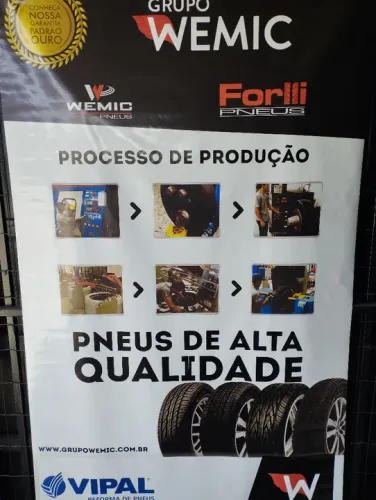 PNEU 185/70 R14 WEMIC FORLLI 5 ANOS DE GARANTIA 