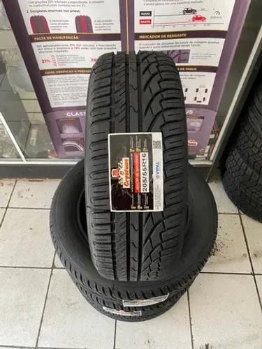 PNEU REMOLD CRYSTONE VIPAL 205/55/R16 (montagem grátis)