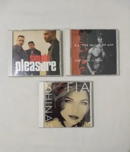 03 CDS Internacionais Importados. Vendo o Lote ou Unitário. Valor na descrição do anúncio