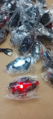 Leds sinalizadores para bike,carregamento usb