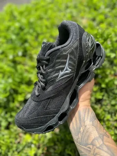 mizuno preto moda masculina