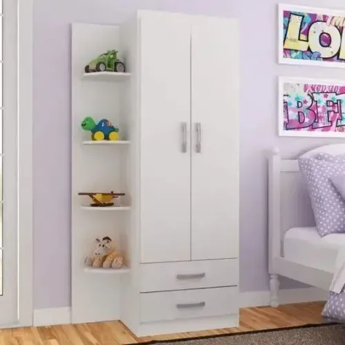 Guarda Roupa Infantil Evidência - Entrega Rápida