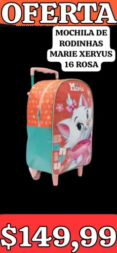 MOCHILA ESCOLAR, NOVA! LEIAM: