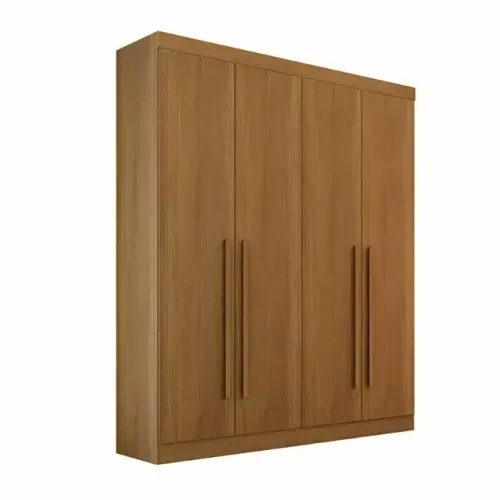 Guarda Roupa Da Vinci 4 Portas D'Doro Cinamomo - Entrega Rápida!