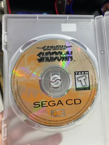 JOGO SAMURAI SHODOWN (SEM CAPA) SEMINOVO - SEGA CD