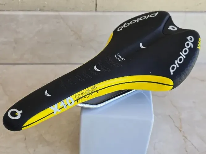 Selim MTB Prologo Nago Evo X10 - Trilhos T 2.0, Aço-Cromo (NOVO)
