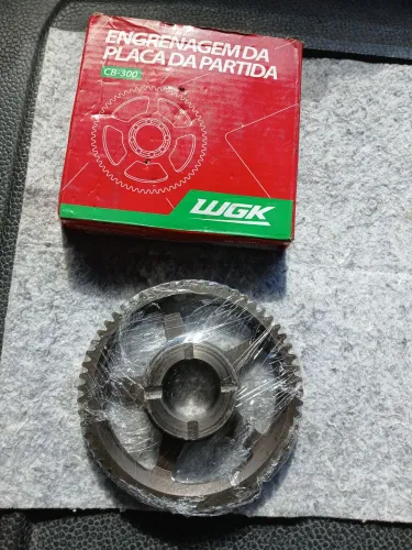 Engrenagem da placa partida