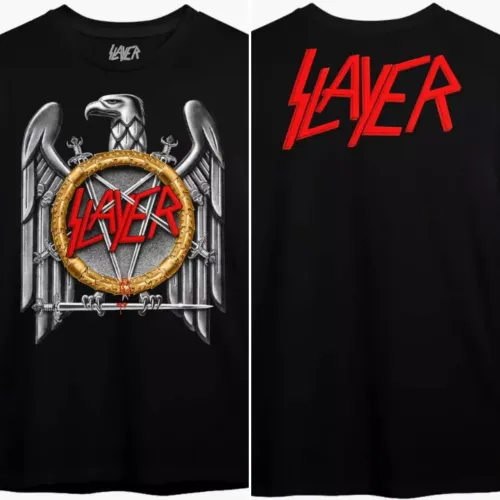 Camiseta Slayer Tam GG (Consulado do Rock)