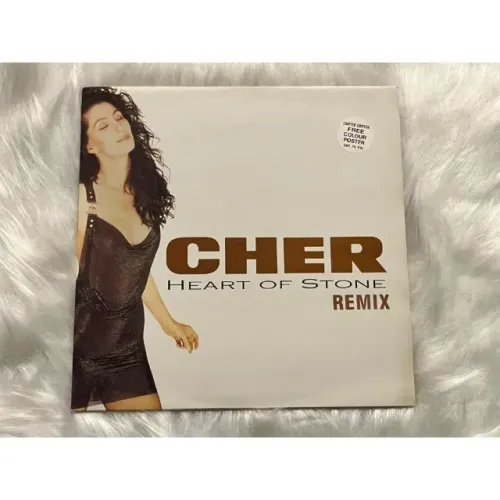 VINIL SINGLE 12'' CHER - HEART OF STONE