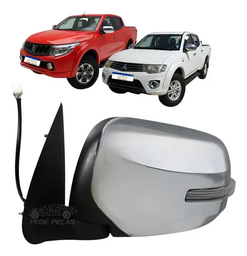 Retrovisor Elétrico Le Mitsubishi Triton 2017 A 2020 C/pisca