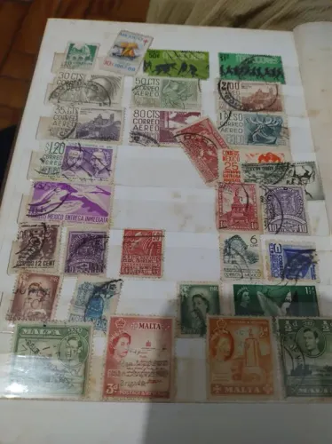 Venda de coleção de selos
