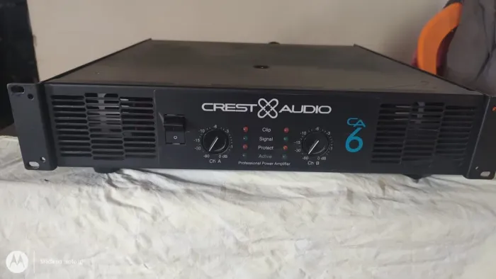 Amplificador crest áudio ca6