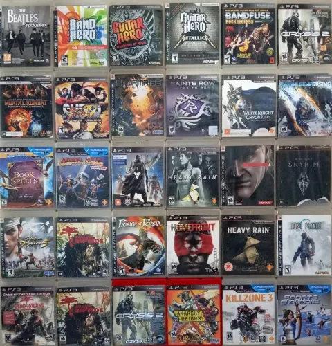 Jogos PS3 - Diversos títulos!