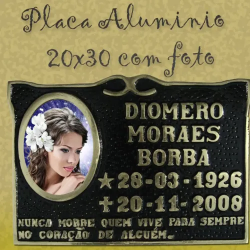 Placas póstuma 