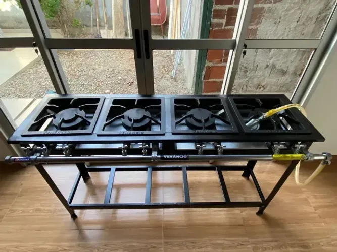 FOGÃO VENANCIO 4 BOCAS EM LINHA