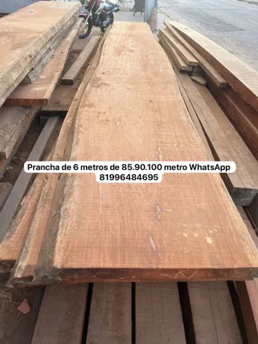 Tampo rústico mesa 6m