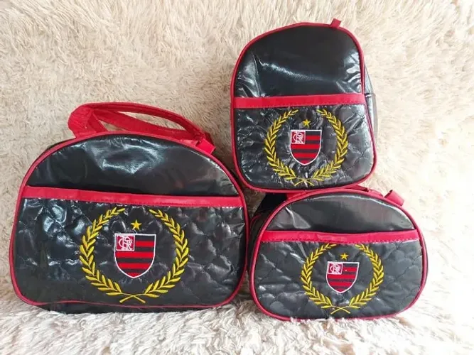 KIT 3 BOLSAS DO FLAMENGO
