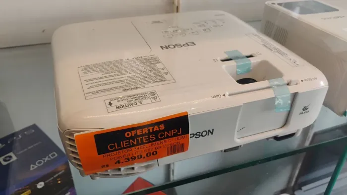 Projetor Epson PowerLite E20 - 3400 Lumens