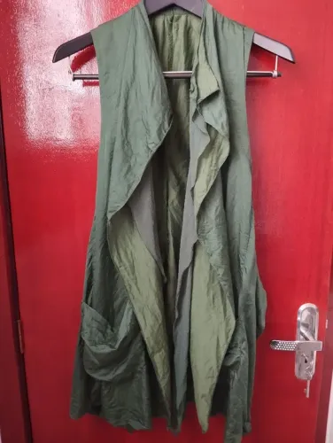 Colete Longo seda pura G Skunk