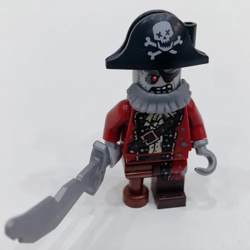 LEGO Série 14 Minifigure Zombie Pirata Capitão