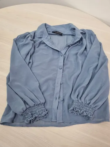 Camisa com transparência sem uso, g, Carla Buarque concept