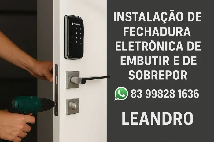 Instalação de Fechadura Elétronica