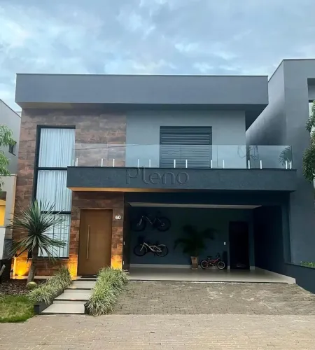 Sobrado à venda em Paulínia, Parque Brasil 500, com 4 quartos, com 250 m²